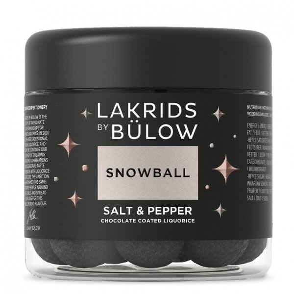 LAKRIDS  Snowball Salt and Pepper 125 Gramm