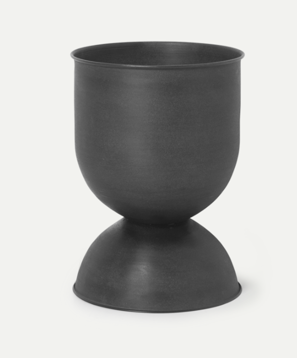 FERM LIVING Hourglass Pot - Black