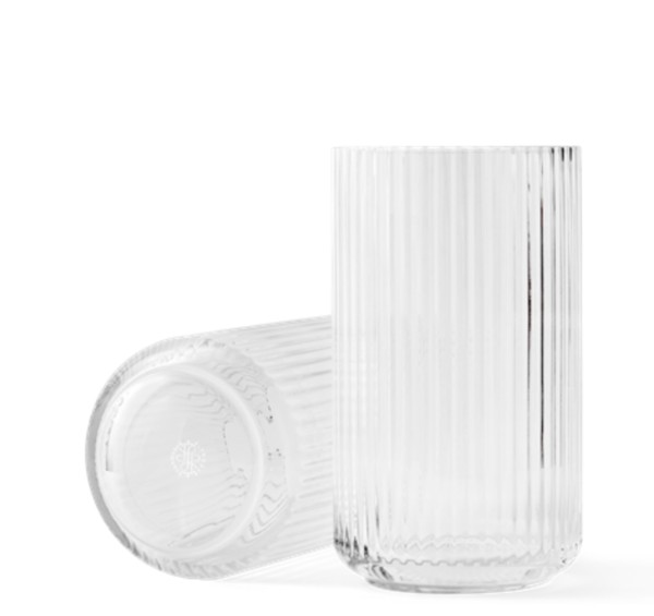 LYNGBY Vase Glas transparent 31 cm